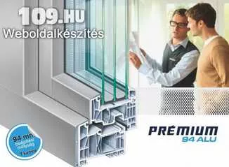 Műanyag ablakok, erkélyajtók - Kömmerling Premium ALU94 MD